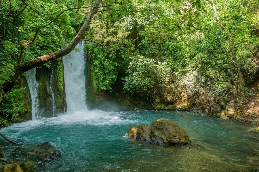 Israel Journey to Banais Waterfall